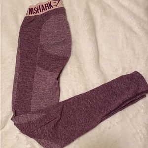Purple gymshark leggings